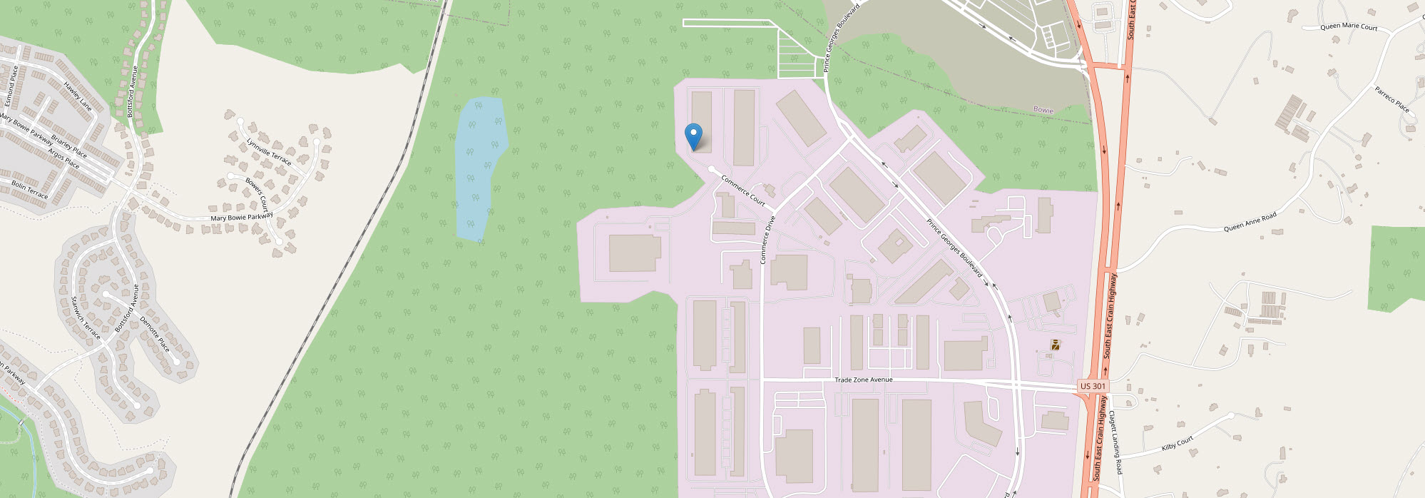 TSI Corporations office location map